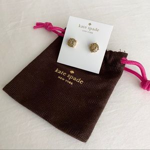 Kate Spade Glitter Stud Earrings
